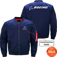 Thumbnail for BOEING CUSTOM NAME  JACKET THE AV8R