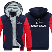 Thumbnail for BOEING LOGO DESIGNED ZIPPER SWEATER THE AV8R