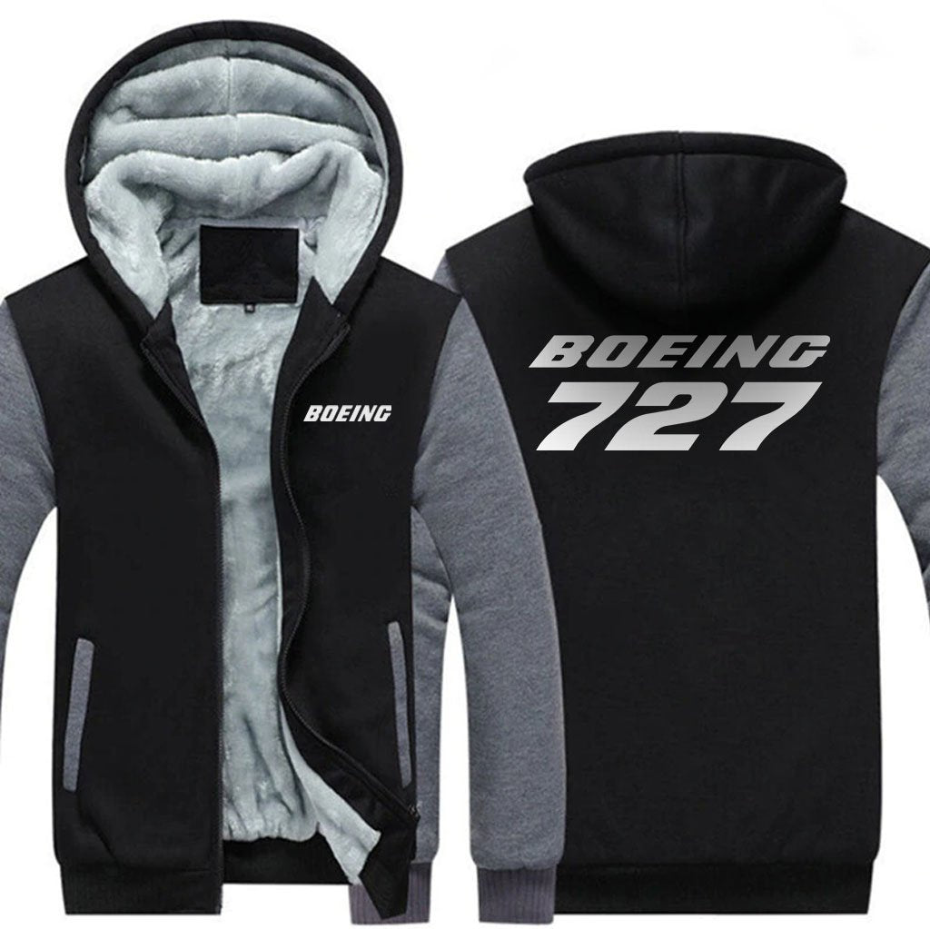 B727 DESIGNED ZIPPER SWEATER THE AV8R