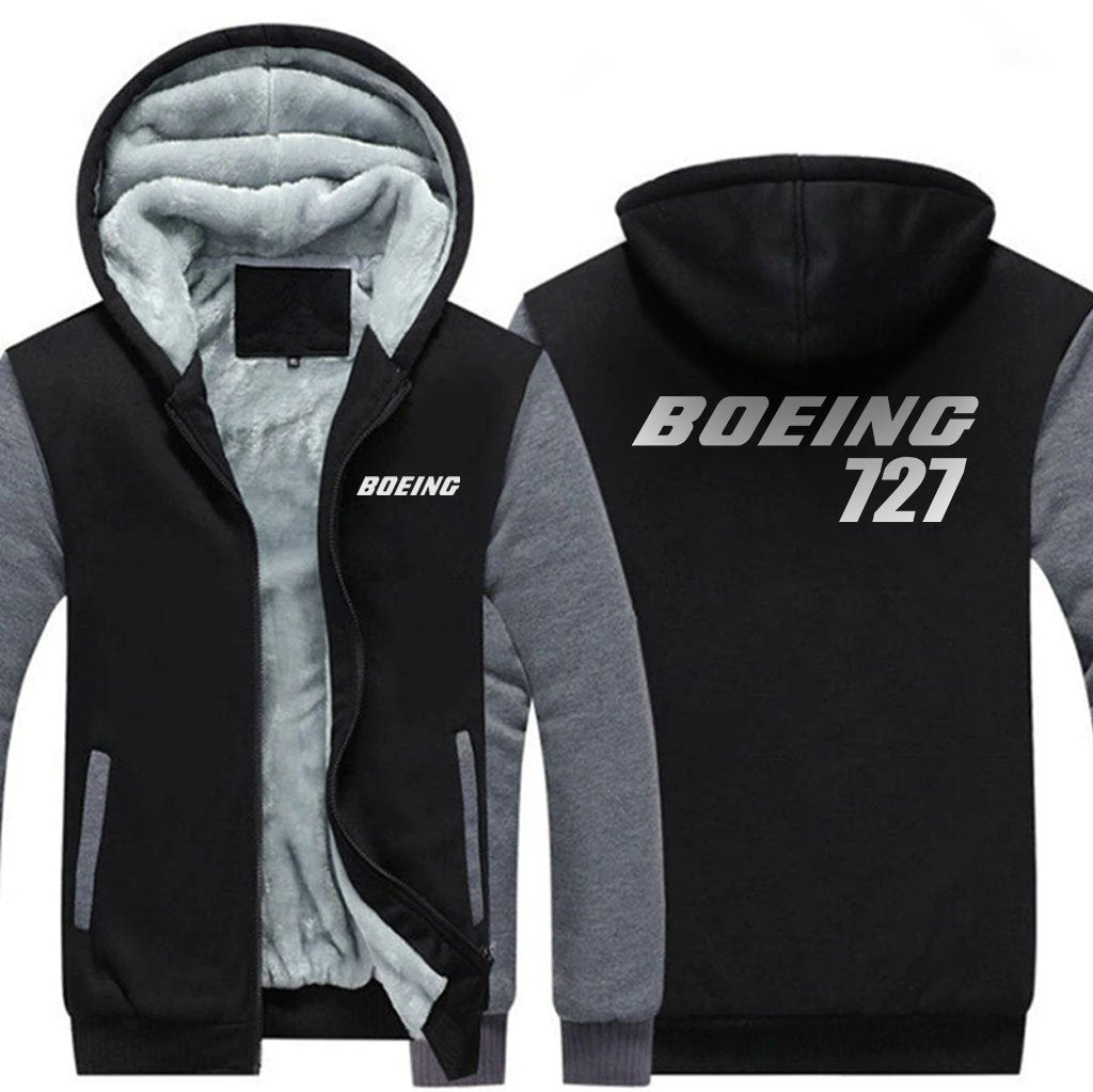 B727 DESIGNED ZIPPER SWEATER THE AV8R