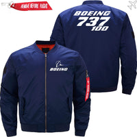 Thumbnail for Boeing 737-100 Ma-1 Bomber Jacket Flight Jacket Aviator Jacket THE AV8R