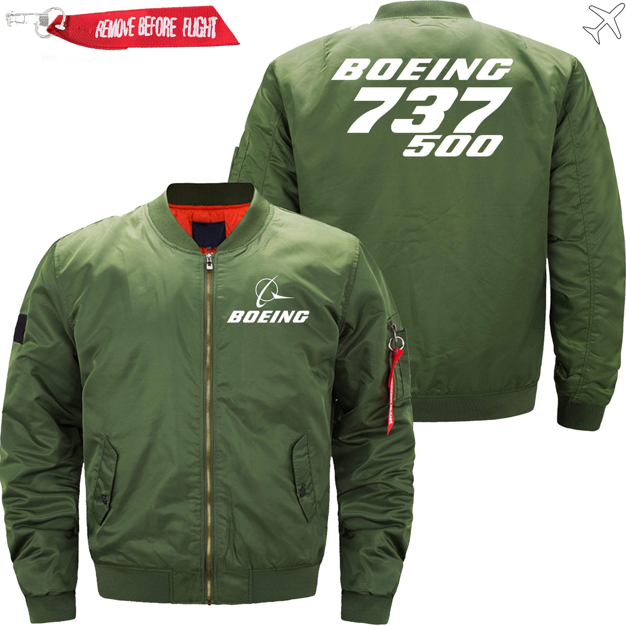 Boeing 737-500 Ma-1 Bomber Jacket Flight Jacket Aviator Jacket THE AV8R