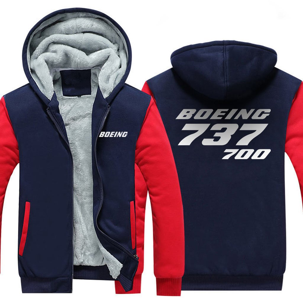 B737 700 DESIGNED ZIPPER SWEATER THE AV8R