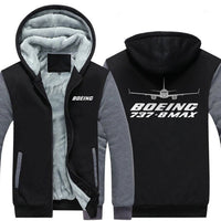 Thumbnail for B737-8 MAX DESIGNED ZIPPER SWEATER THE AV8R