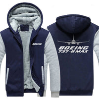 Thumbnail for B737-8 MAX DESIGNED ZIPPER SWEATER THE AV8R