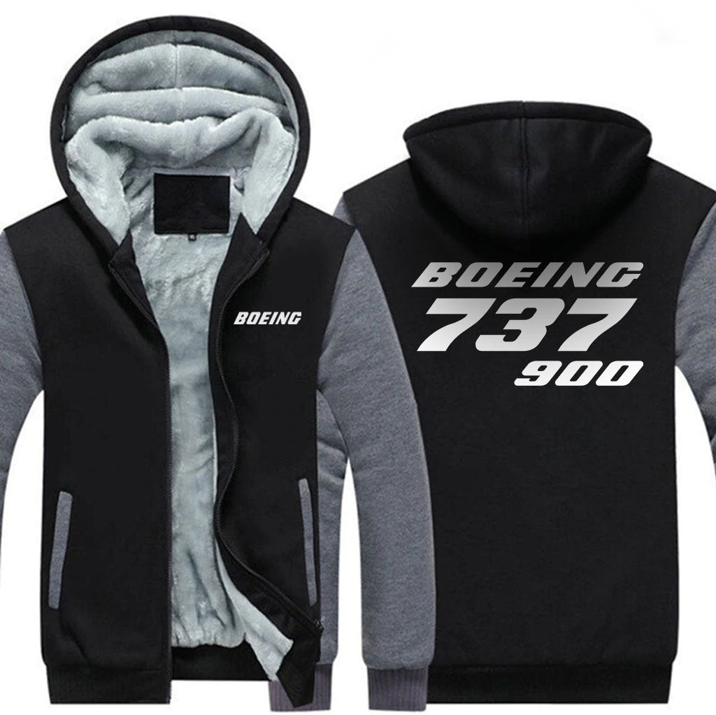 B737 9000 DESIGNED ZIPPER SWEATER THE AV8R