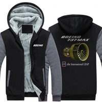 Thumbnail for B737 CFM INTERNATIONAL LEAP DESIGNED ZIPPER SWEATER THE AV8R