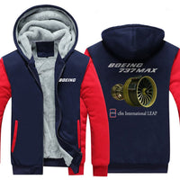 Thumbnail for B737 CFM INTERNATIONAL LEAP DESIGNED ZIPPER SWEATER THE AV8R