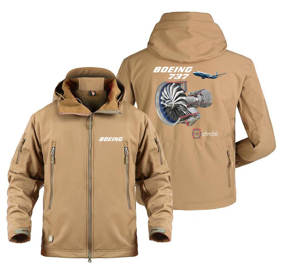 B737 CFM56 DESIGNED MILITARY FLEECE THE AV8R