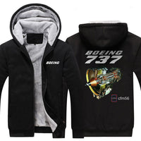 Thumbnail for B737 CFM56 DESIGNED ZIPPER SWEATER THE AV8R