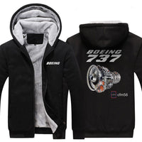 Thumbnail for B737 CFM56 DESIGNED ZIPPER SWEATER THE AV8R