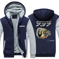 Thumbnail for B737 CFM56 DESIGNED ZIPPER SWEATER THE AV8R