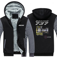 Thumbnail for B737 CFM56 DESIGNED ZIPPER SWEATER THE AV8R