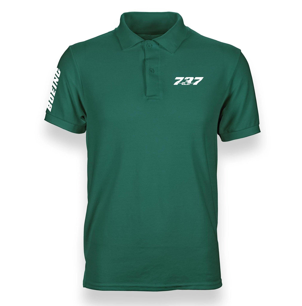 B737  DESIGNED POLO SHIRT THE AV8R