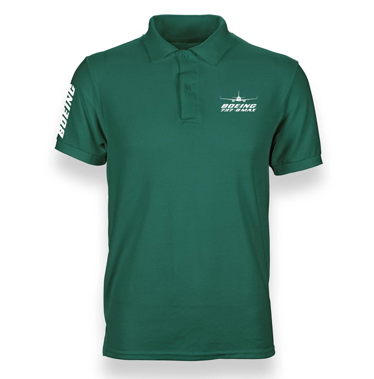 B737  DESIGNED POLO SHIRT THE AV8R