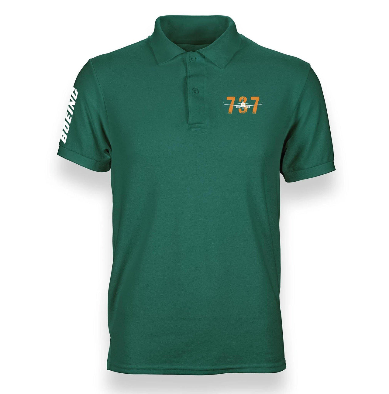 B737  DESIGNED POLO SHIRT THE AV8R