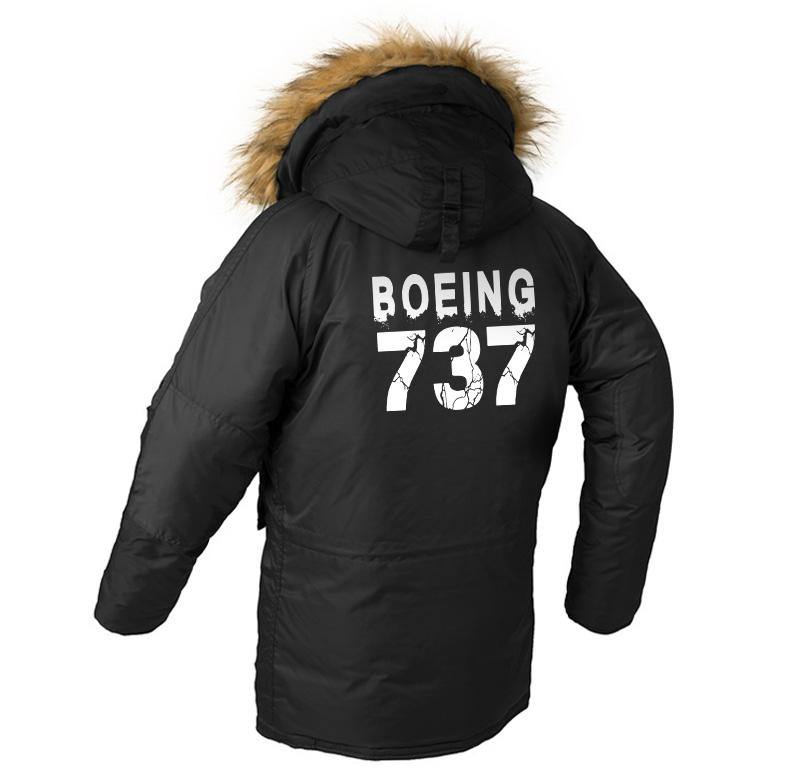 B737 DESIGNED WINTER N3B PUFFER COAT THE AV8R