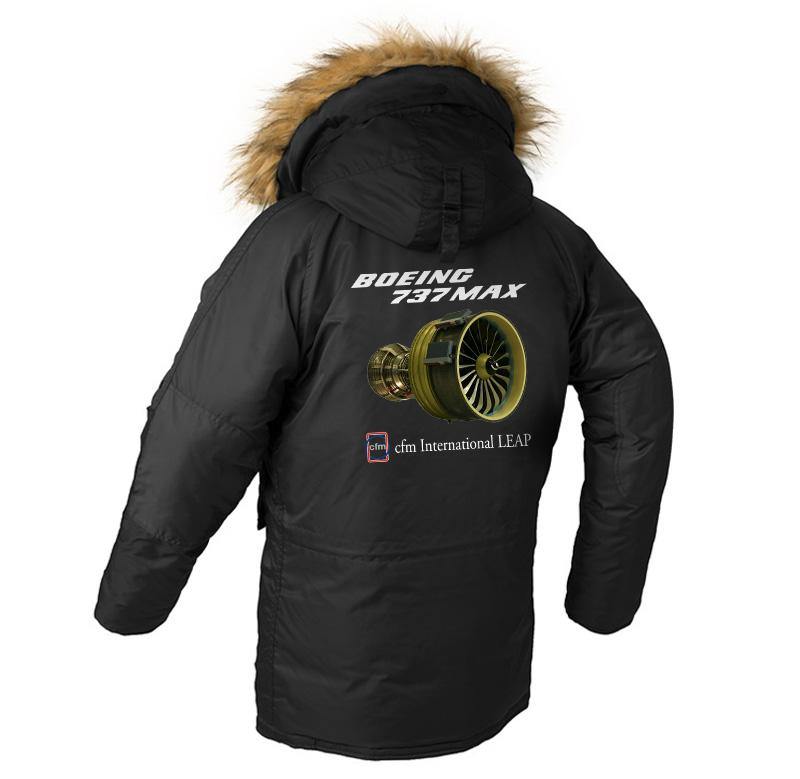 B737 DESIGNED WINTER N3B PUFFER COAT THE AV8R