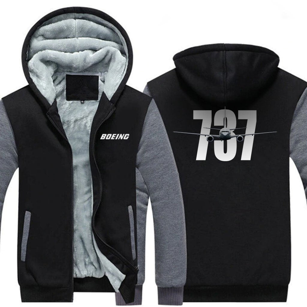 B737 DESIGNED ZIPPER SWEATER THE AV8R