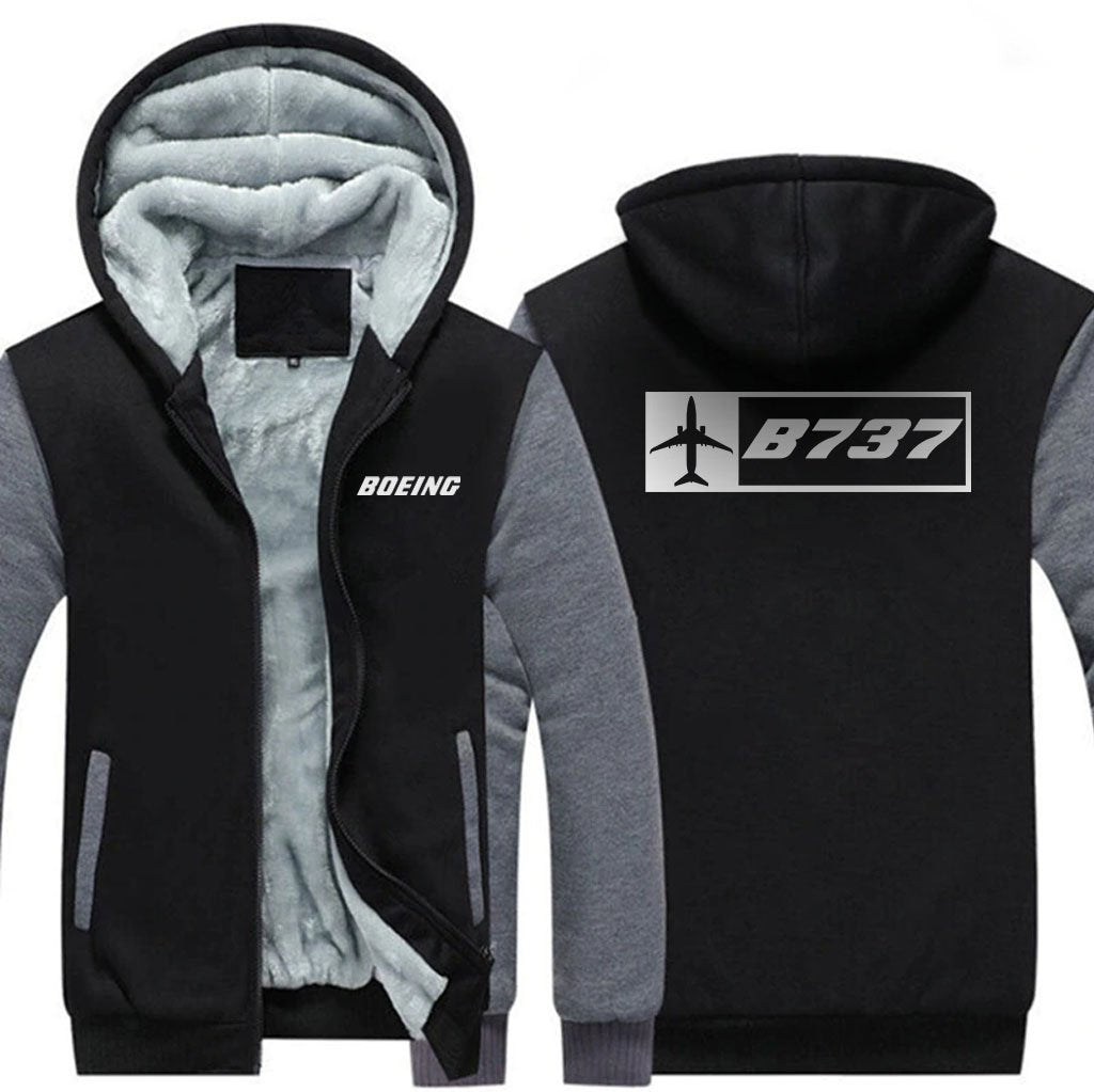 B737 DESIGNED ZIPPER SWEATER THE AV8R