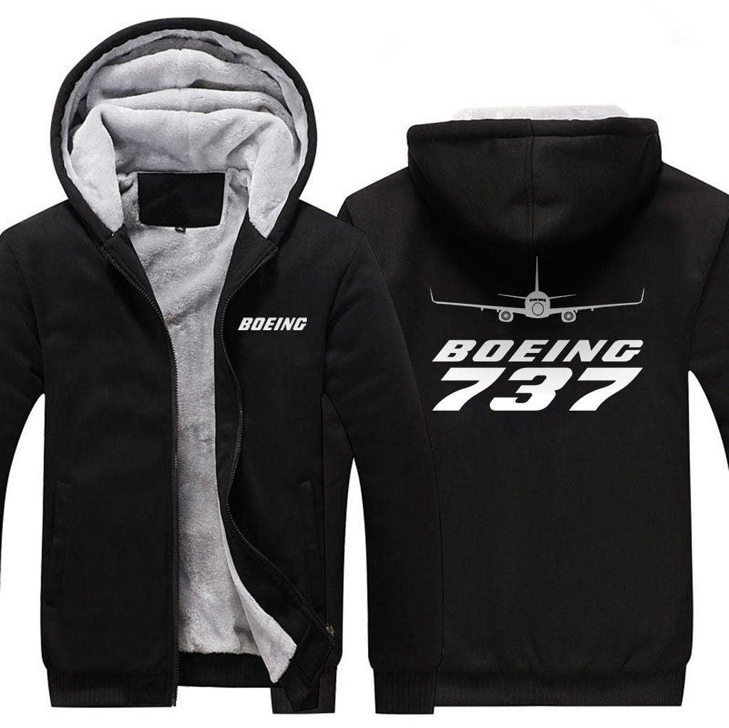 B737 DESIGNED ZIPPER SWEATER THE AV8R