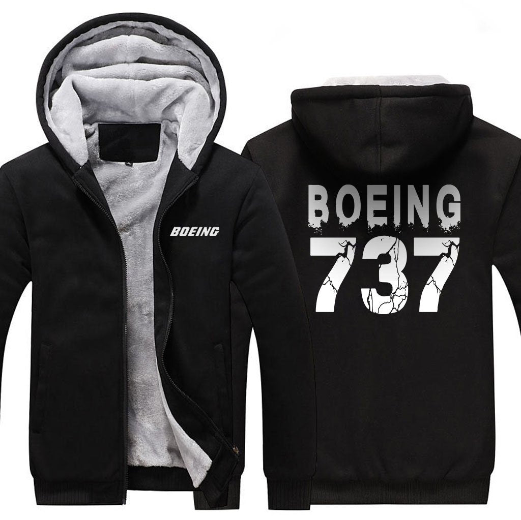 B737 DESIGNED ZIPPER SWEATER THE AV8R