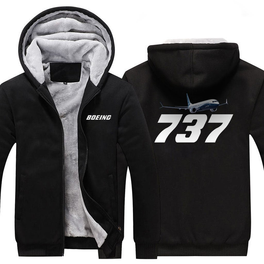 B737 DESIGNED ZIPPER SWEATER THE AV8R