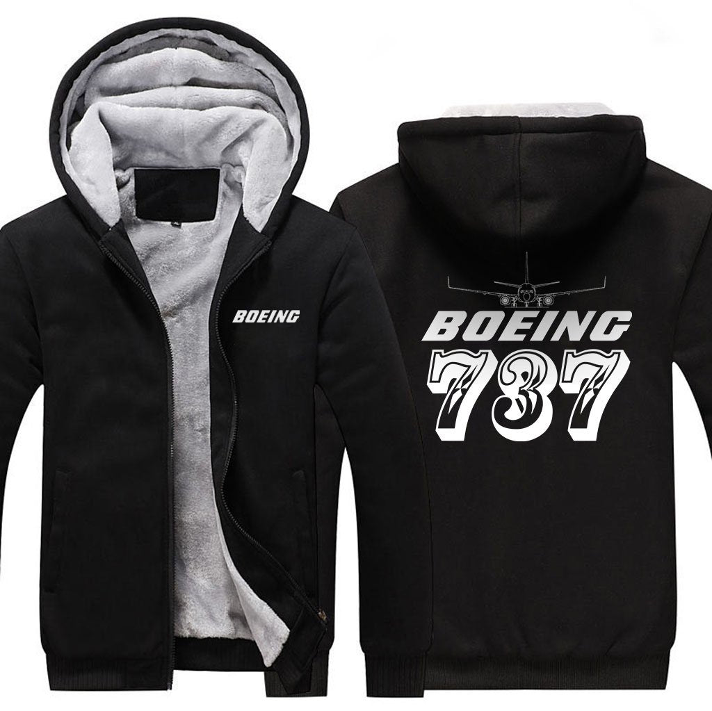 B737 DESIGNED ZIPPER SWEATER THE AV8R