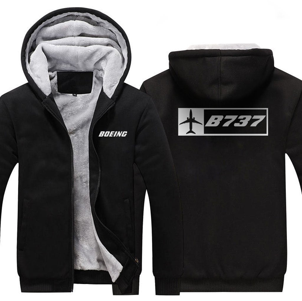 B737 DESIGNED ZIPPER SWEATER THE AV8R