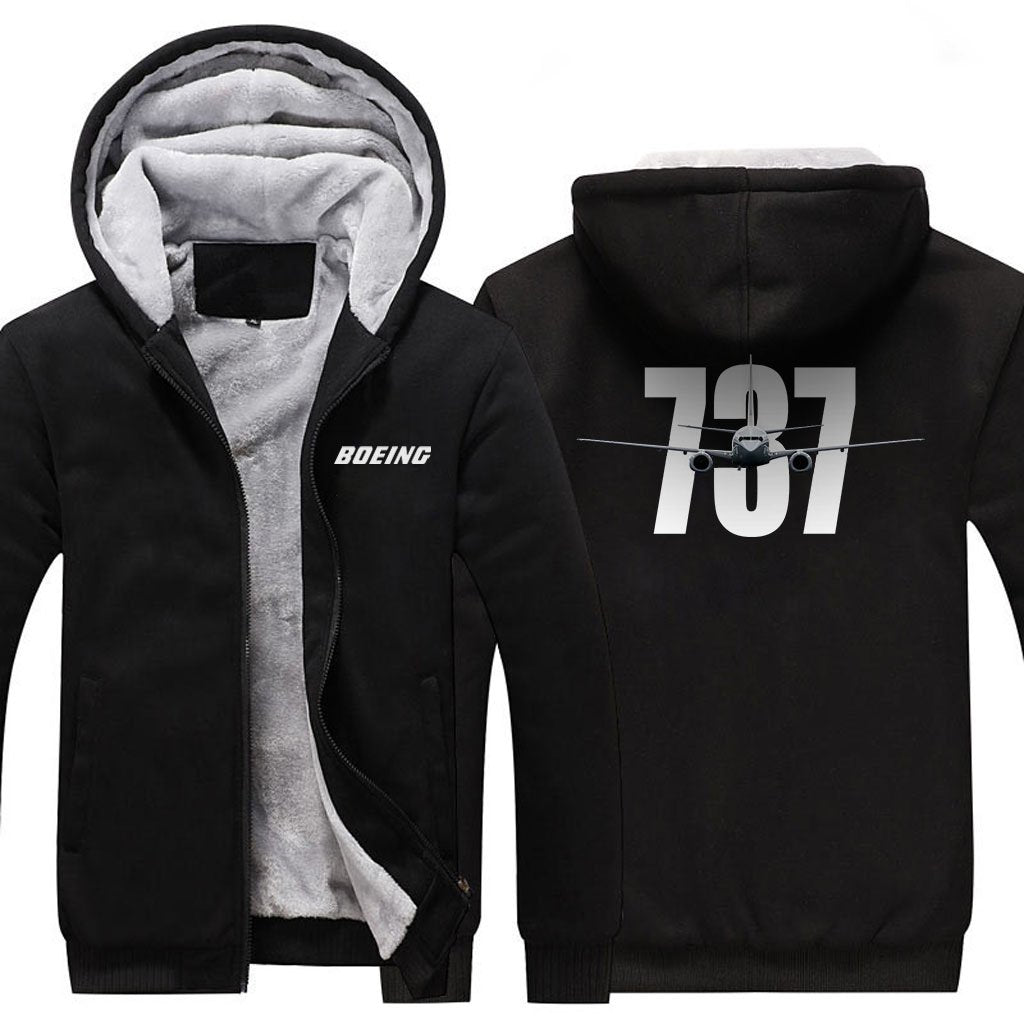 B737 DESIGNED ZIPPER SWEATER THE AV8R