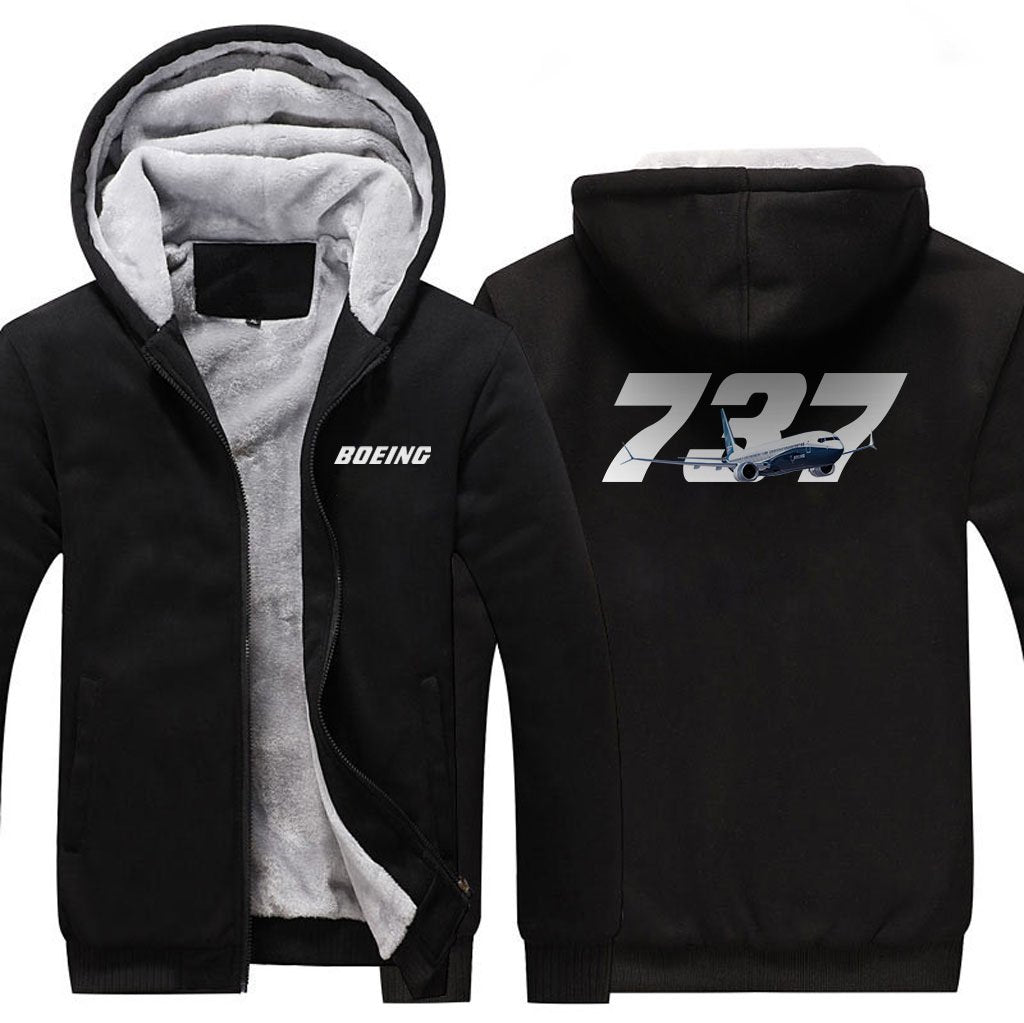 B737 DESIGNED ZIPPER SWEATER THE AV8R