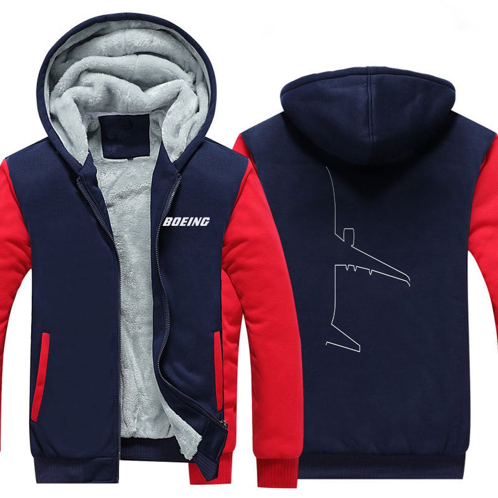 B737 DESIGNED ZIPPER SWEATER THE AV8R