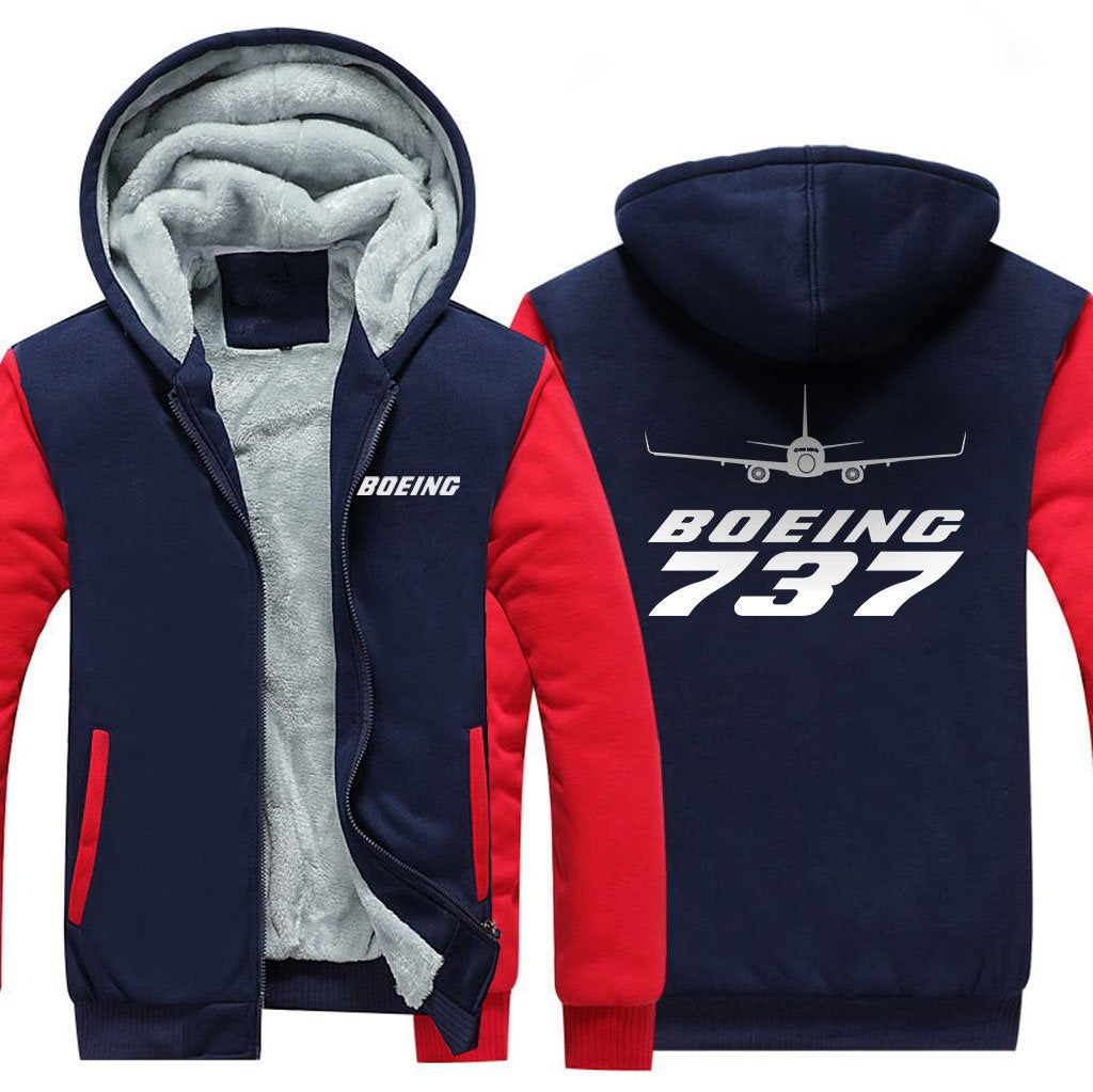 B737 DESIGNED ZIPPER SWEATER THE AV8R