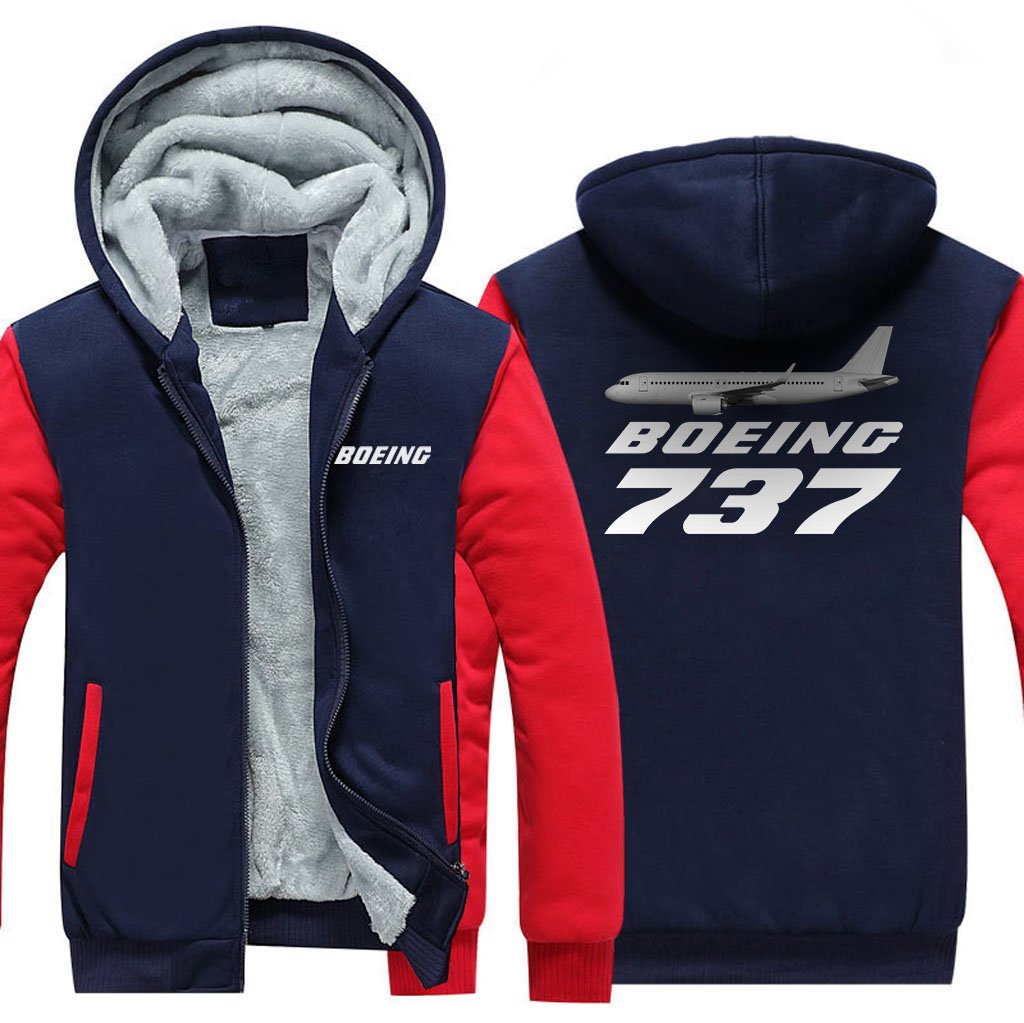 B737 DESIGNED ZIPPER SWEATER THE AV8R