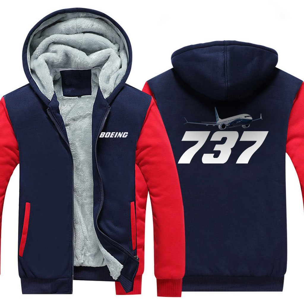 B737 DESIGNED ZIPPER SWEATER THE AV8R