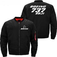 Thumbnail for Boeing 737BBJI Ma-1 Bomber Jacket Flight Jacket Aviator Jacket THE AV8R