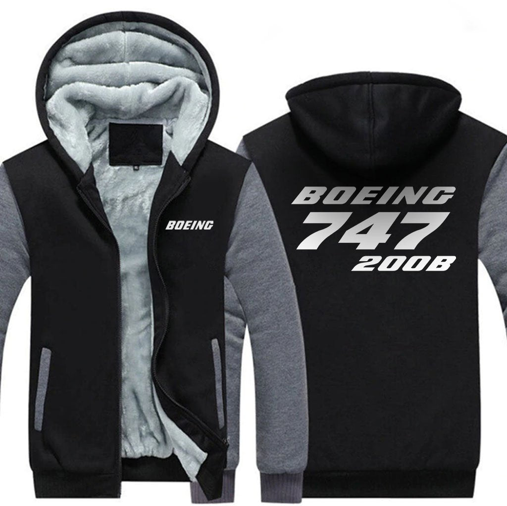 B747 200B DESIGNED ZIPPER SWEATER THE AV8R