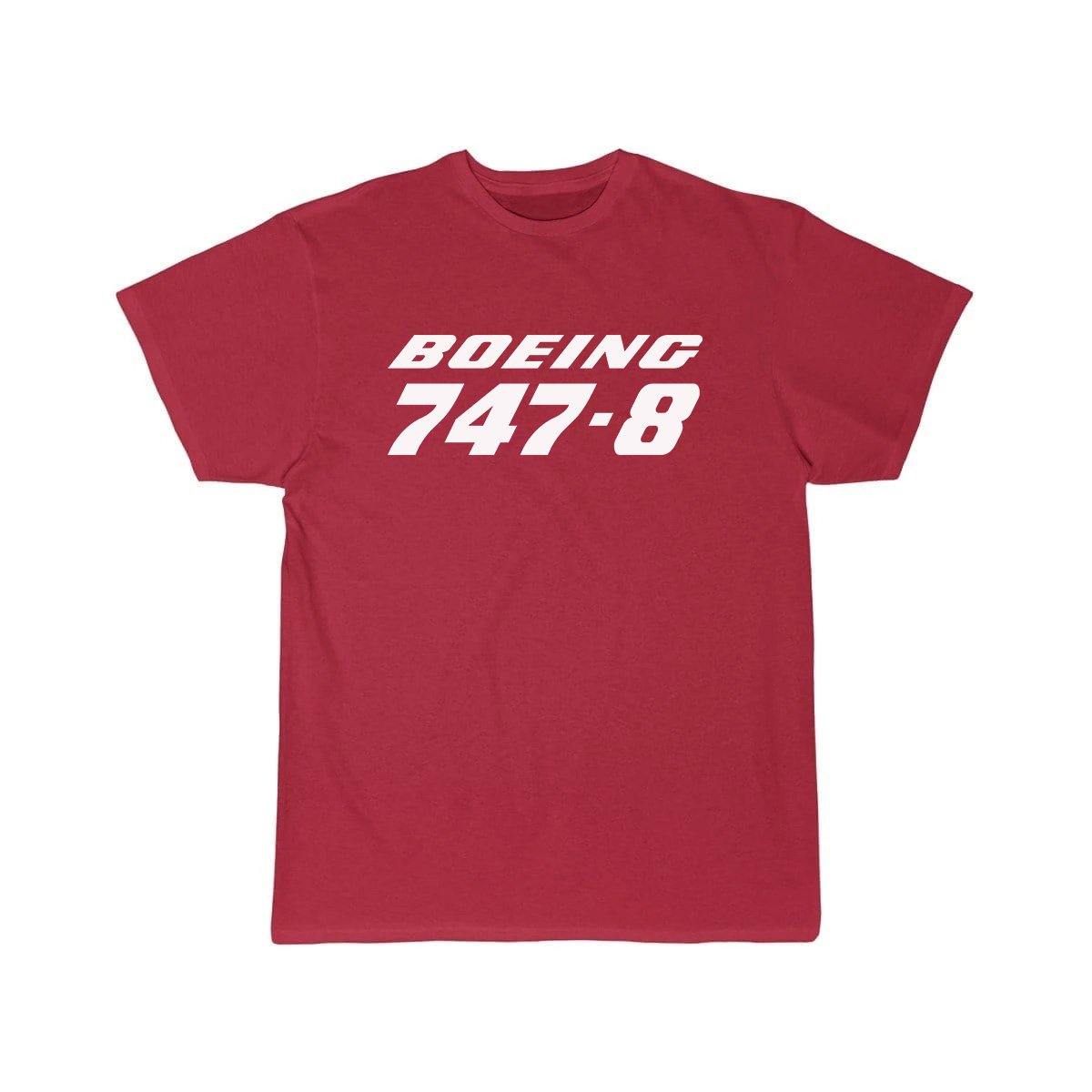 B747-8 DESIGNED T-SHIRT THE AV8R