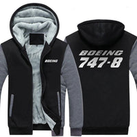 Thumbnail for B747-8 DESIGNED ZIPPER SWEATER THE AV8R