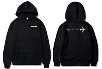 Thumbnail for B747 AVIATION HEARTBEAT DESIGNED PULLOVER THE AV8R