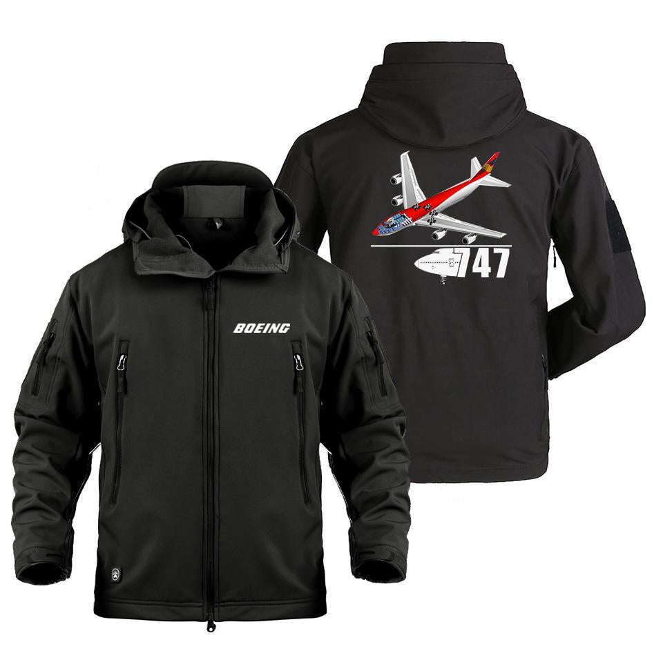 B747 DESIGNED MILITARY FLEECE THE AV8R