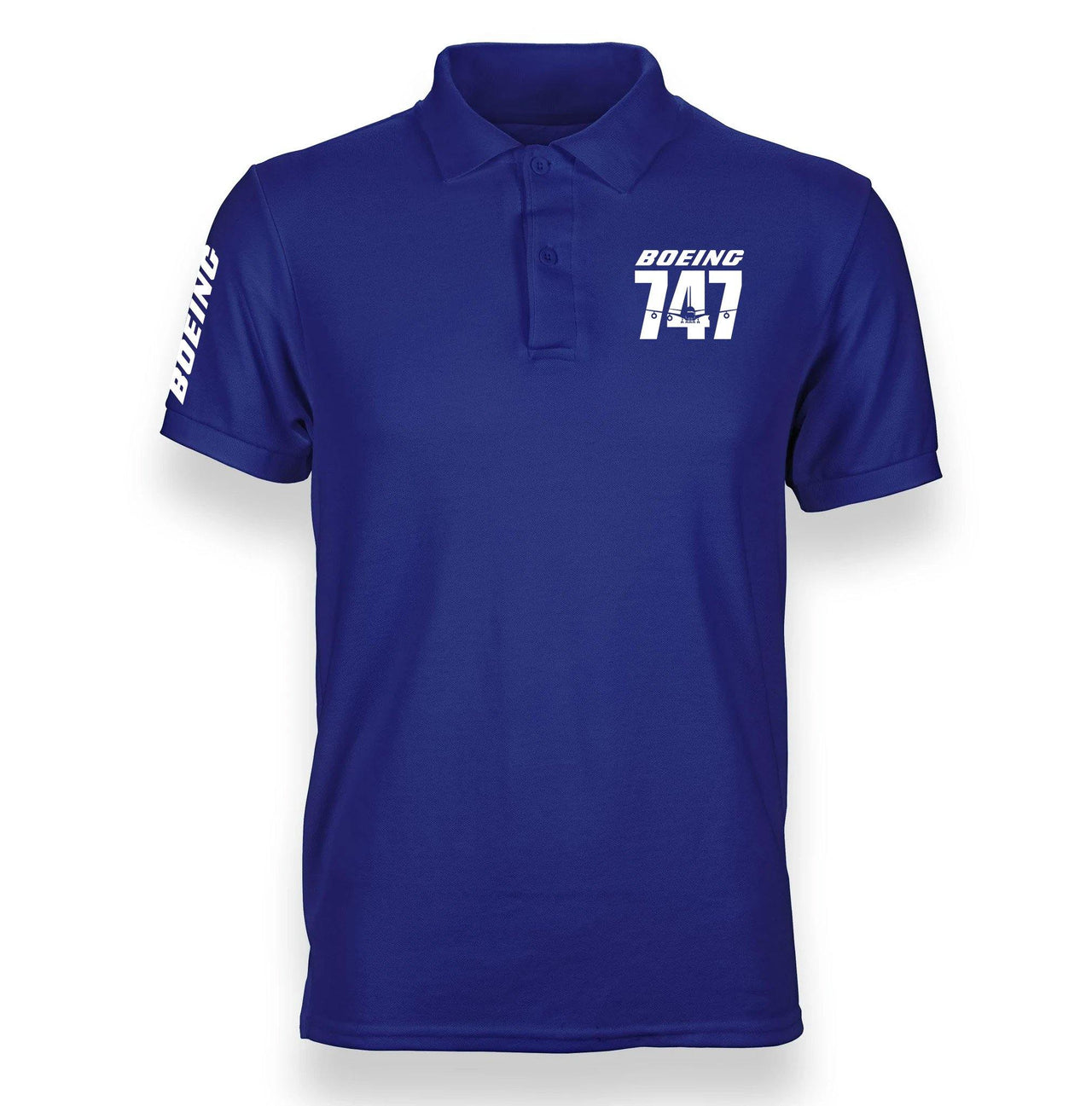 B747  DESIGNED POLO SHIRT THE AV8R