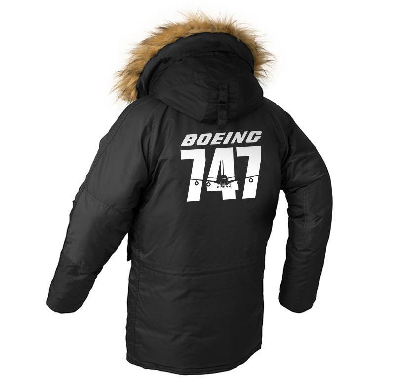 B747 DESIGNED WINTER N3B PUFFER COAT THE AV8R