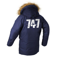 Thumbnail for B747 DESIGNED WINTER N3B PUFFER COAT THE AV8R