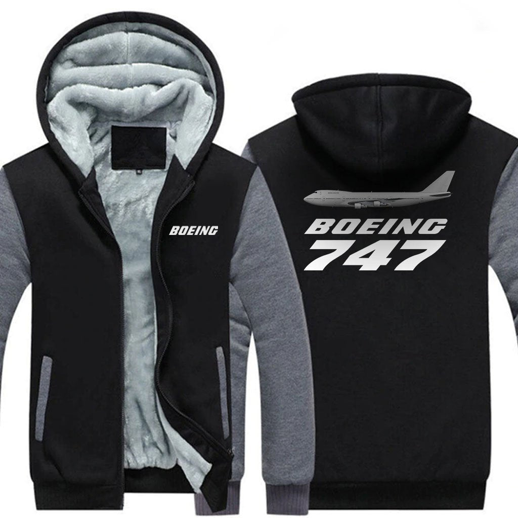 B747 DESIGNED ZIPPER SWEATER THE AV8R