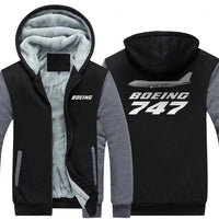 Thumbnail for B747 DESIGNED ZIPPER SWEATER THE AV8R