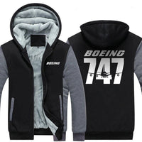 Thumbnail for B747 DESIGNED ZIPPER SWEATER THE AV8R