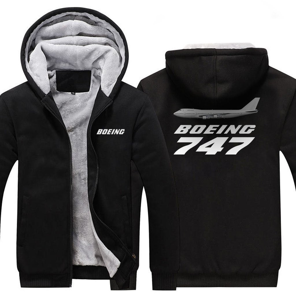 B747 DESIGNED ZIPPER SWEATER THE AV8R