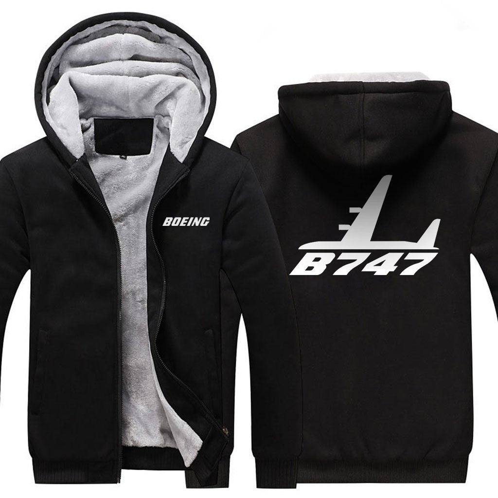 B747 DESIGNED ZIPPER SWEATER THE AV8R