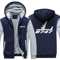 Thumbnail for B747 DESIGNED ZIPPER SWEATER THE AV8R